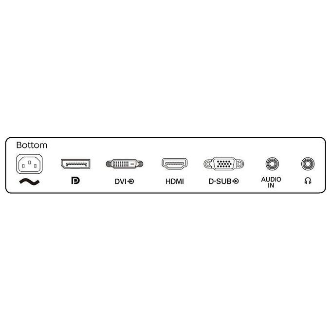 Philips Monitor 23.8'' LED IPS 242S1AE - 00 1920 x1080 FHD Tempo di risposta 4 ms