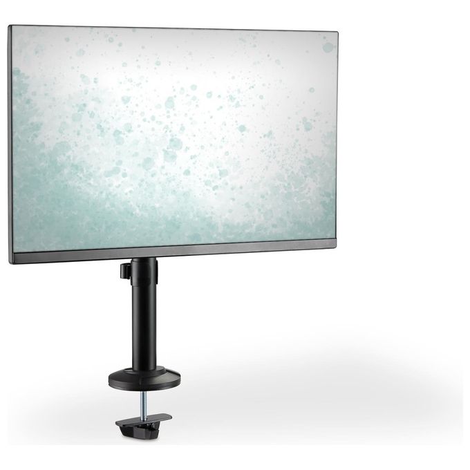 Digitus DA-90397 Supporto a Colonna per Monitor Singolo 15-32'' 8 Kg VESA 75x75 100x100 Quick Release Gestione Cavi colore Nero
