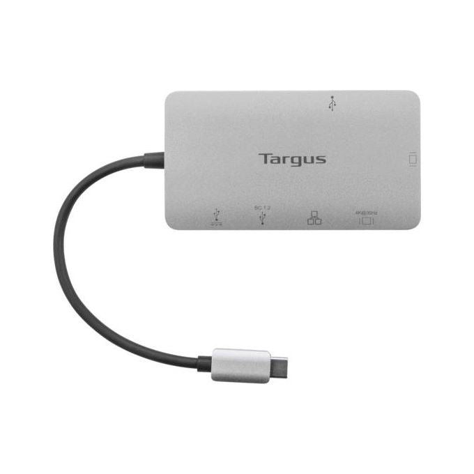Targus DOCK419EUZ Docking Station USB-C 6 Porte 100W 4K HDMI VGA Ethernet Gigabit colore Grigio