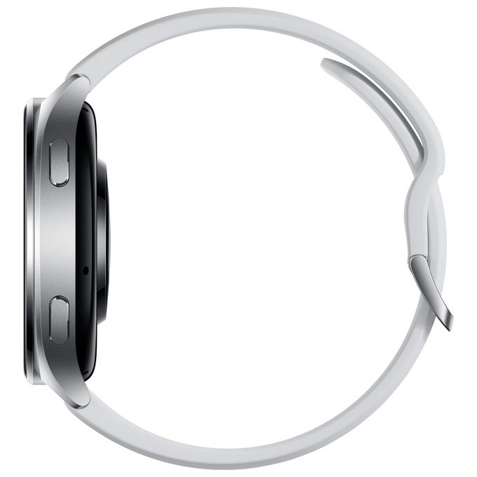 Xiaomi watch 2 smartwatch argento 46mm gps wear os display amoled 1.43 pollici
