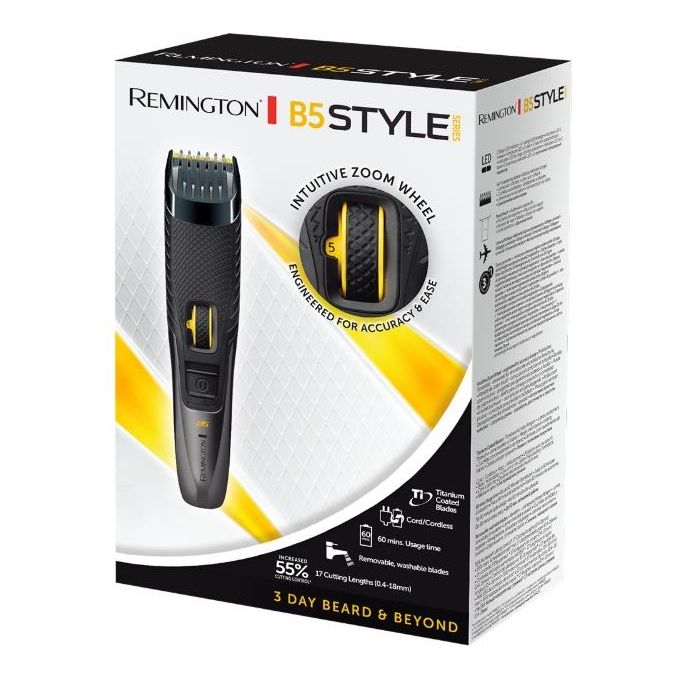 Remington MB5000 Regolabarba Nero-Giallo
