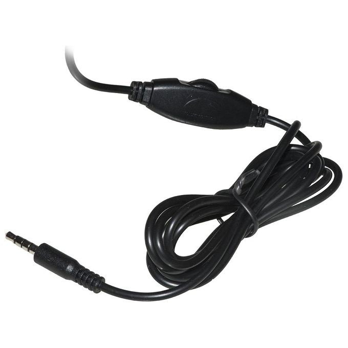 Link cuffia con microfono orientabile, connettore 1 x 3,5 mm e controllo volume