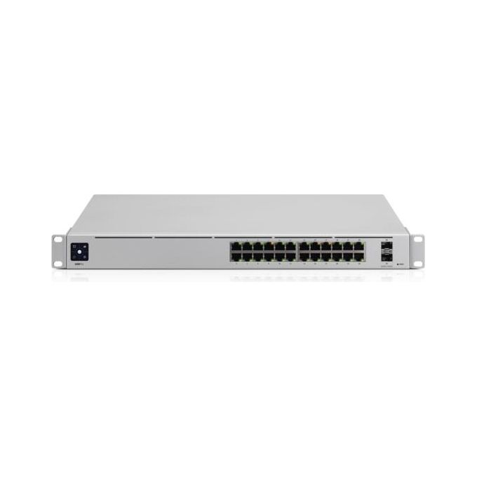 UBIQUITI USW-PRO-24 UniFi Switch Switch Managed L3 24 Porte Gigabit Ethernet 2x 10G SFP+ colore Grigio