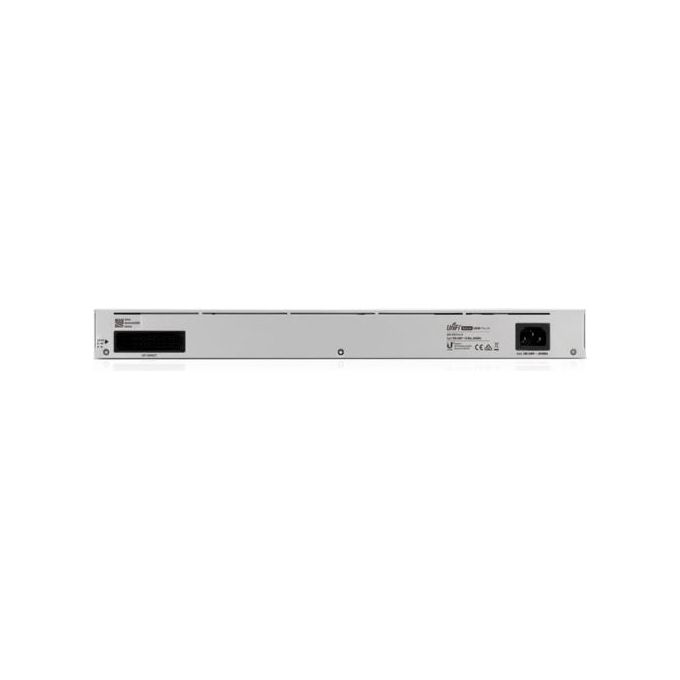 Ubiquiti USW-PRO-24-POE UniFi Switch Pro 24 PoE Gestito L2-L3 24 porte Gigabit 16 PoE+ 8 PoE++ 2 SFP+ 10G 400W colore Argento