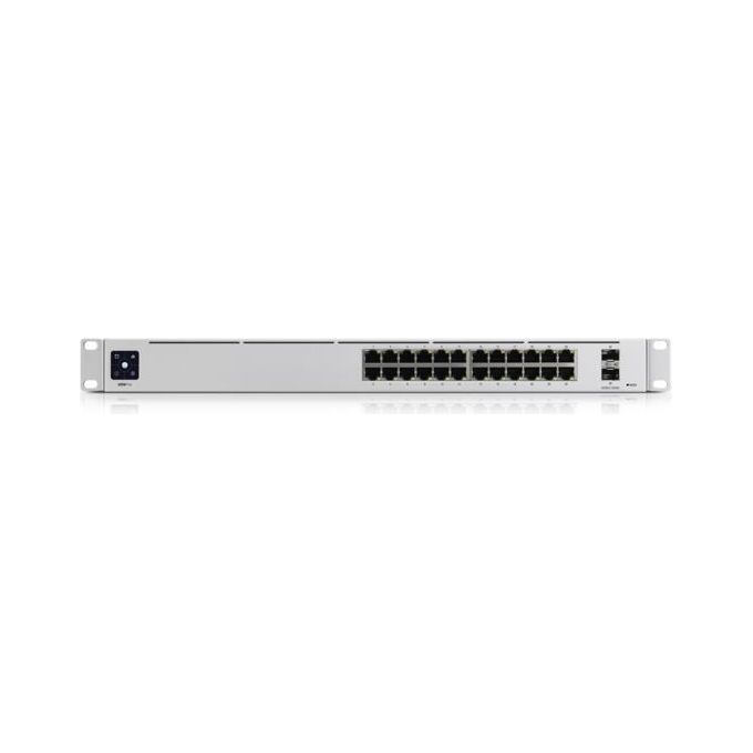 UBIQUITI USW-PRO-24 UniFi Switch Switch Managed L3 24 Porte Gigabit Ethernet 2x 10G SFP+ colore Grigio