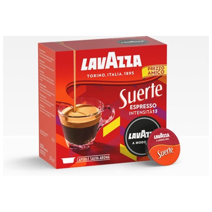 Lavazza A Modo Mio Capsule Caffe' Suerte 54 Pezzi