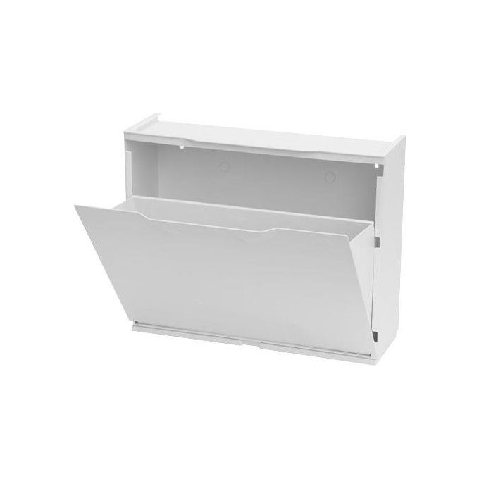Art Plast U50-1W Unika Scarpiera Modulare in Polipropilene Componibile e Agganciabile colore Bianco