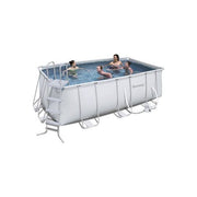 Bestway Piscina Fuori Terra Rettangolare Power Steel 412x201x122Cm