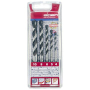 Alpen Serie Punte Profi Beton Serie Pezzi 5 Mm 4-10