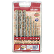 Alpen Serie Punte Longlife Serie Pezzi 8 Mm 3-10