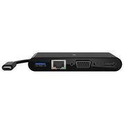 Belkin AVC005BTBK Adattatore USB-C HDMI VGA USB-A GBE 4K Plug-and-Play colore Nero