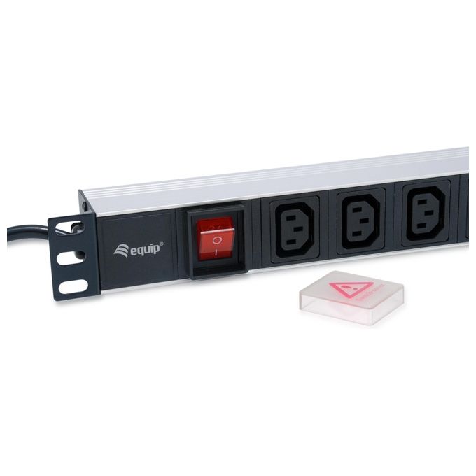Conceptronic Unita' di Distribuzione dell'Energia (PDU) 8 Prese AC 1U Nero