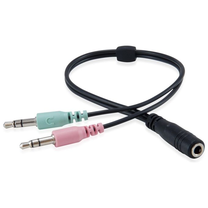 Conceptronic Chat Headset Cuffia Padiglione Auricolare 35mm Jack Nero