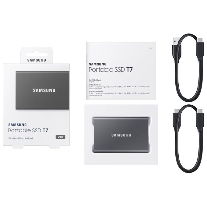 Samsung MU-PC2T0T Ssd Esterno Portatile 2000Gb Grigio