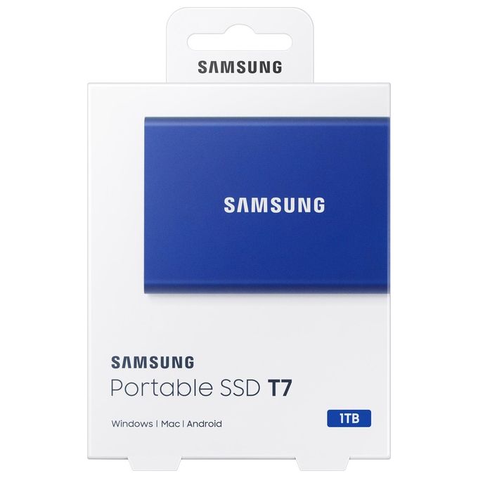 Samsung MU-PC1T0H Ssd Esterno Portatile 1000Gb Blu