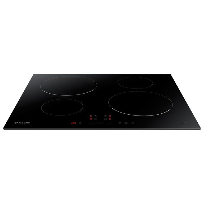 Samsung NZ64T3707AK Piano Cottura a Induzione Area Flex Zone Slide Touch Control Display LED 60 cm Nero