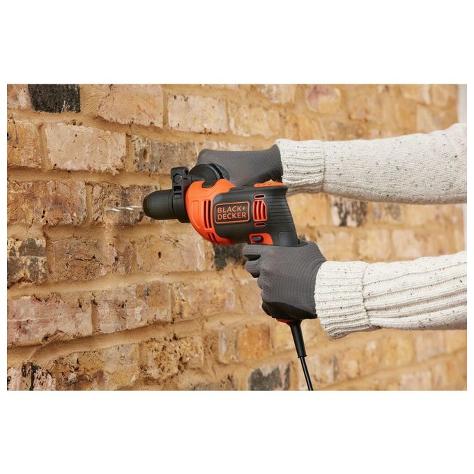 Black+Decker BEH710-QS Trapano a Percussione 710W