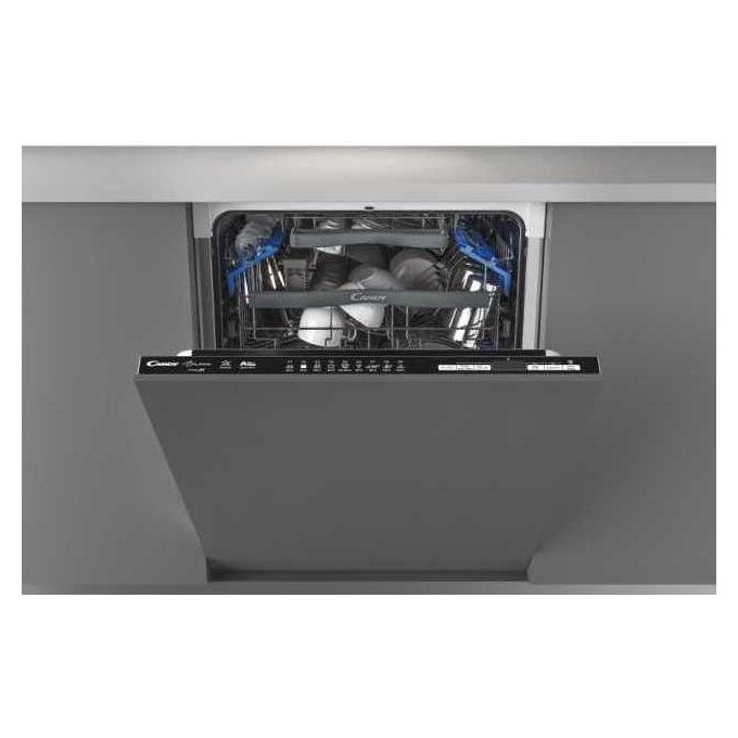 Candy CDIMN 2D622PB Lavastoviglie da Incasso a Scomparsa Totale 16 Coperti Classe energetica E (A++) 9 Programmi Wi-Fi + Bluetooth 60 cm