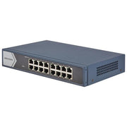 Hikvision DS-3E0516-E Switch Non Gestito L2 16 Porte Gigabit Ethernet Case Metallo Fanless Grigio