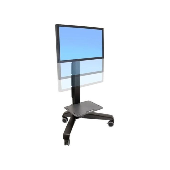 ERGOTRON 24-190-085 Neo-Flex Mobile MediaCenter LD Capienza schermo 27'' - 55'' Regolazione altezza 51 cm colore Nero