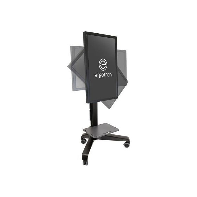 Ergotron Neoflex Mobile Mediacenter Vhd Portrait-landscape Nero