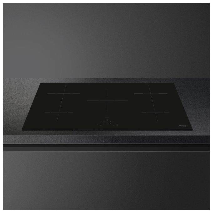 Smeg SI2951D Universale Piano cottura a induzione 90 cm 5 zone Booster Touch colore Nero