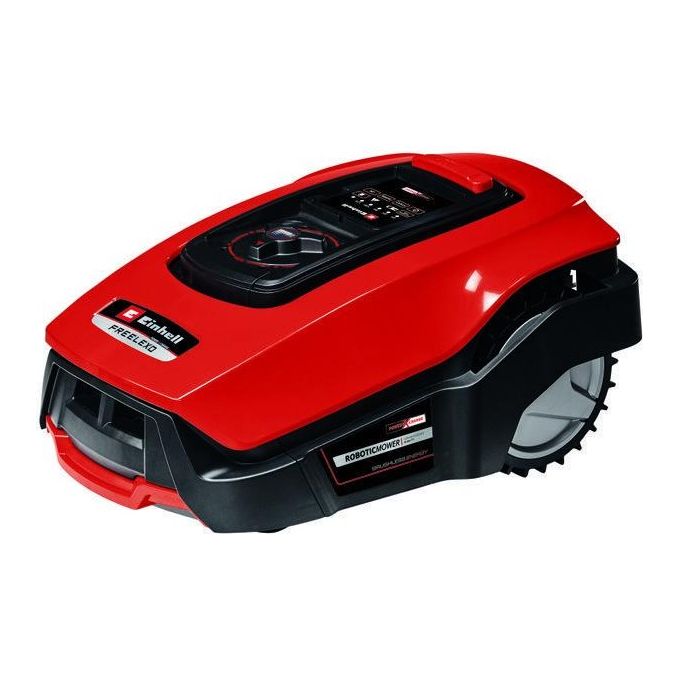 Einhell 3413940 FREELEXO Robot Tagliaerba a Batteria 18V 18 cm larghezza taglio pendenza 35% App Bluetooth multizona colore Rosso