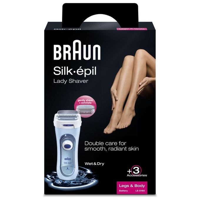 Braun LS 5160 Depilatore Blu 1 Testina e Trimmer