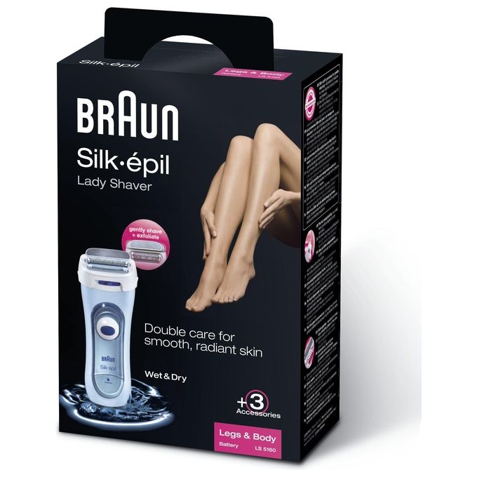 Braun LS 5160 Depilatore Blu 1 Testina e Trimmer