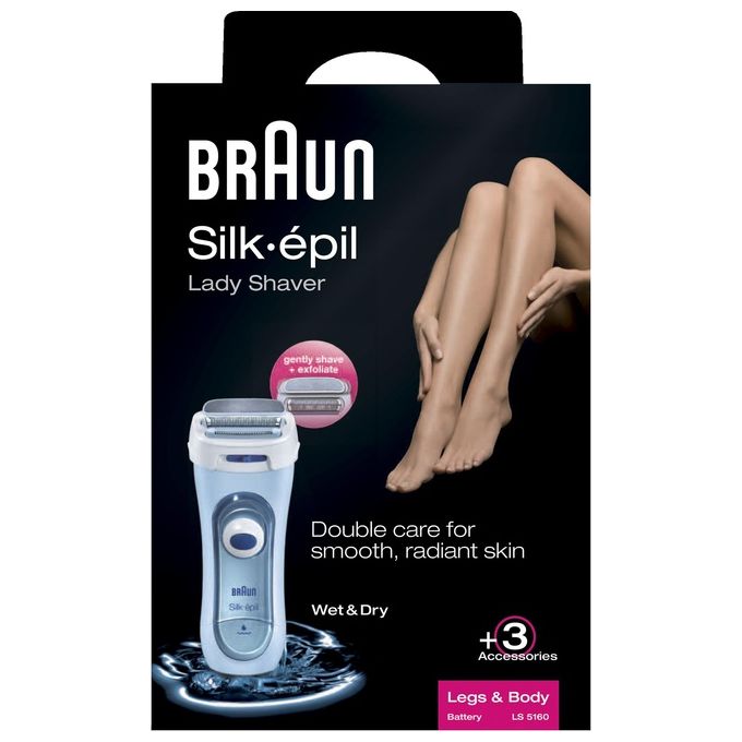 Braun LS 5160 Depilatore Blu 1 Testina e Trimmer