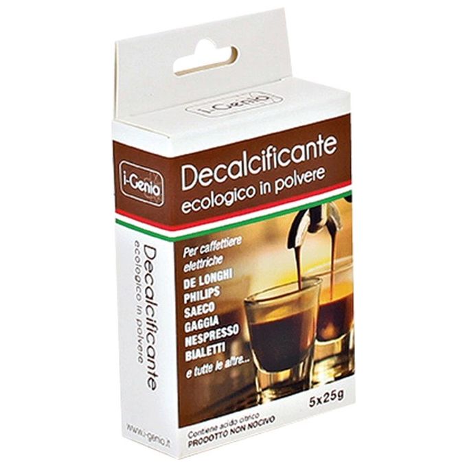 I-Genio 982 Decalcificante in Polvere per Macchine da Caffe' 5 Bustine da 25gr