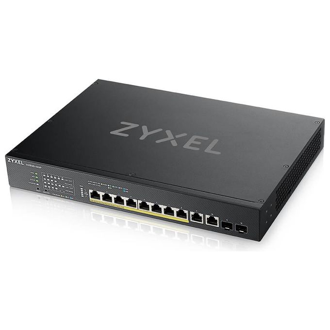 ZYXEL XS1930-12HP-ZZ0101F Switch Gestito L3 8 Porte PoE++ 10G Multi-Gigabit 2 SFP+ 375 W colore Nero