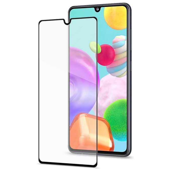 Celly Full Glass per Samsung Galaxy A41 Nero