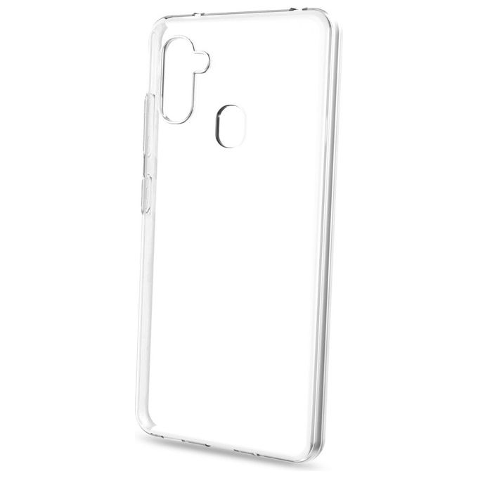 Celly Cover per Samsung Galaxy a11 in Silicone Gelskin TPU Flessibile Antiurto e Antigraffio