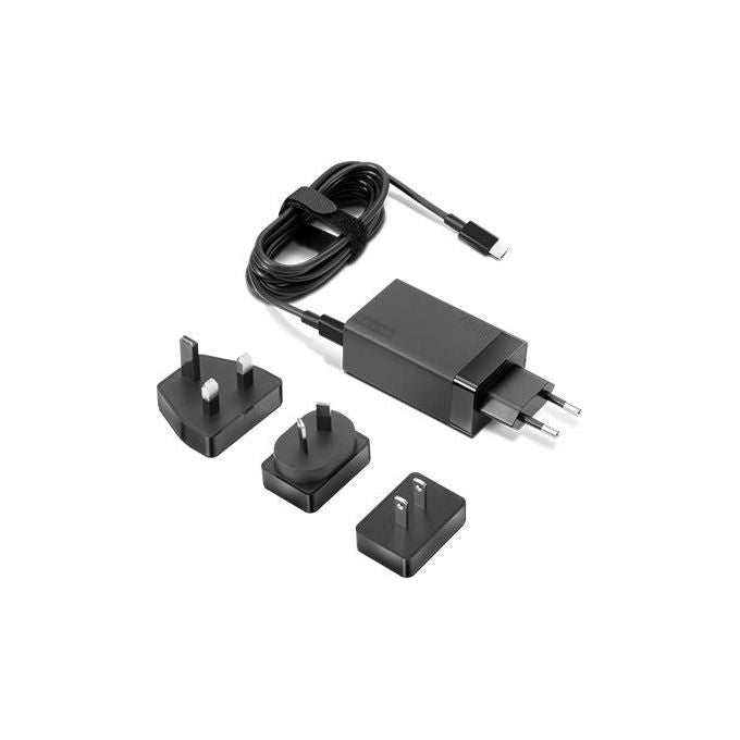 Lenovo 40AW0065WW Caricabatterie Universale AC Interno 65 W USB-C 100-240 V con Spine AU EU UK US colore Nero