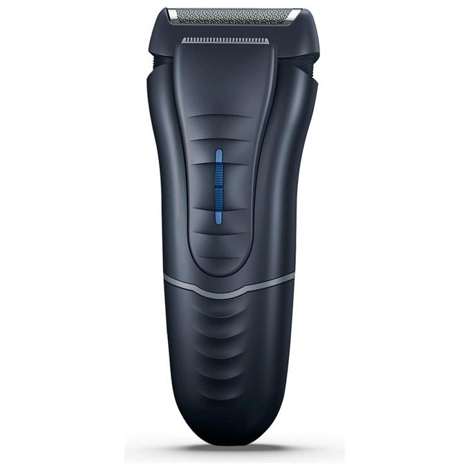 Braun Series 1 130 - Rasoio elettrico a lamina, utilizzo a secco, 1 testina con sistema SmartFoil, autonomia a rete, Trimmer di precisione integrato, pulizia facile, Colore Nero