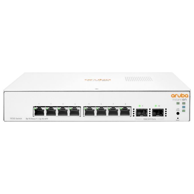 HP Enterprise Aruba IOn 1930 8G 2SFP Switch