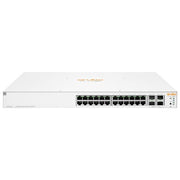 HPE JL684B Aruba Instant On 1930 Switch Gestito L2+ 24 Porte Gigabit PoE Classe 4 4 Slot SFP-SFP+ 370W colore Bianco