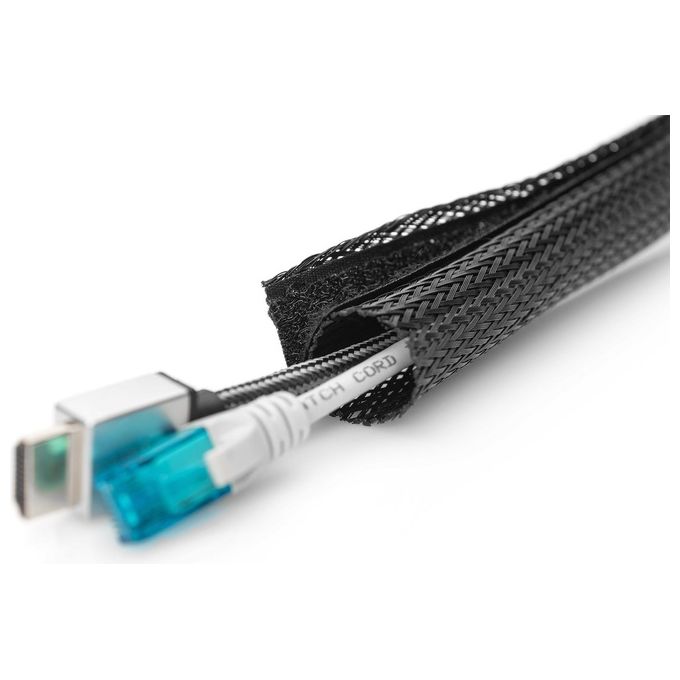 Digitus Tubo per Cavi Flessibile con Chiusura Velcro 2mt