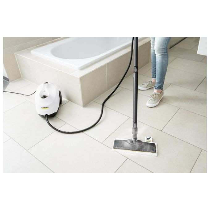 Kärcher 1.513-650.0 SC 3 EasyFix Pulitore a Vapore 1900W 3,5 bar Serbatoio 1L Superficie 75m² colore Bianco Nero
