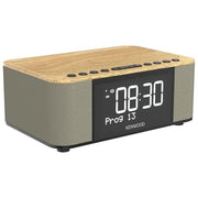 Kenwood CR-ST40DAB-M Radiosveglia Stereo DAB+ FM Bluetooth 5.3 3 Sveglie 6W USB colore Legno