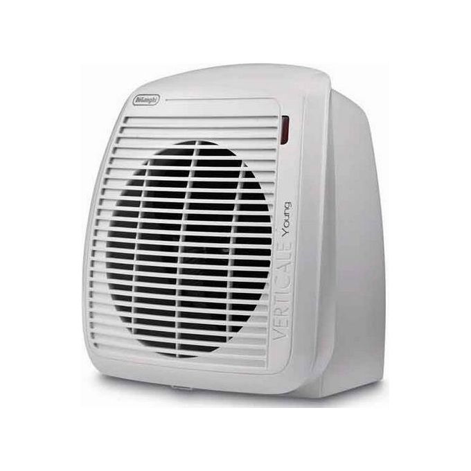 DeLonghi HVY1020.W Young Termoventilatore da Tavolo Verticale Potenza 2000 W Bianco