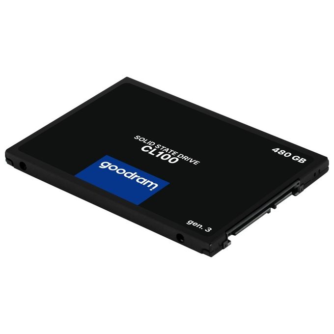 Goodram SSDPR-CL100-480-G3 CL100 Gen 3 SSD Interno 480 GB 2.5'' SATA III 3D TLC NAND 540 MB-s