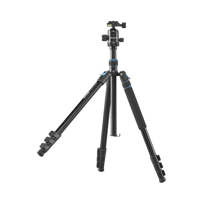 Cullmann 63835 Rondo Treppiede con Rotula RB8.5 e Monopode Rimovibile Altezza Max 185 cm Peso 1.65 Kg Carico Max 4 Kg colore Nero