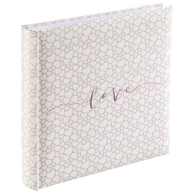 Hama Album Fotografico Romance Jumbo 30x30cm 80 Pagine Bianche da Matrimonio