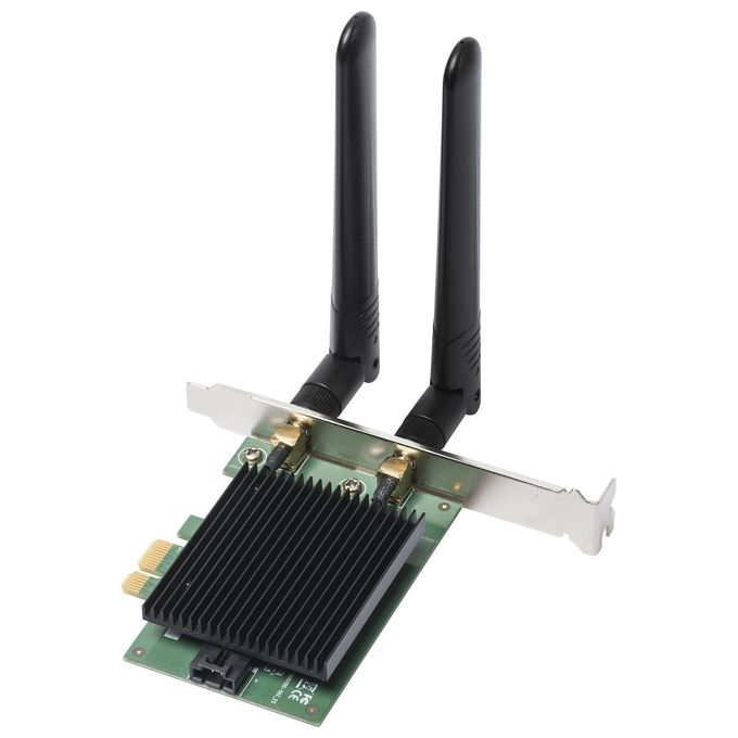 EDiMAX EW-7833AXP Adattatore PCI Express AX3000 Wi-Fi 6 Dual Band Bluetooth 5.0 3000 Mbps 2.4 GHz 5 GHz colore Nero