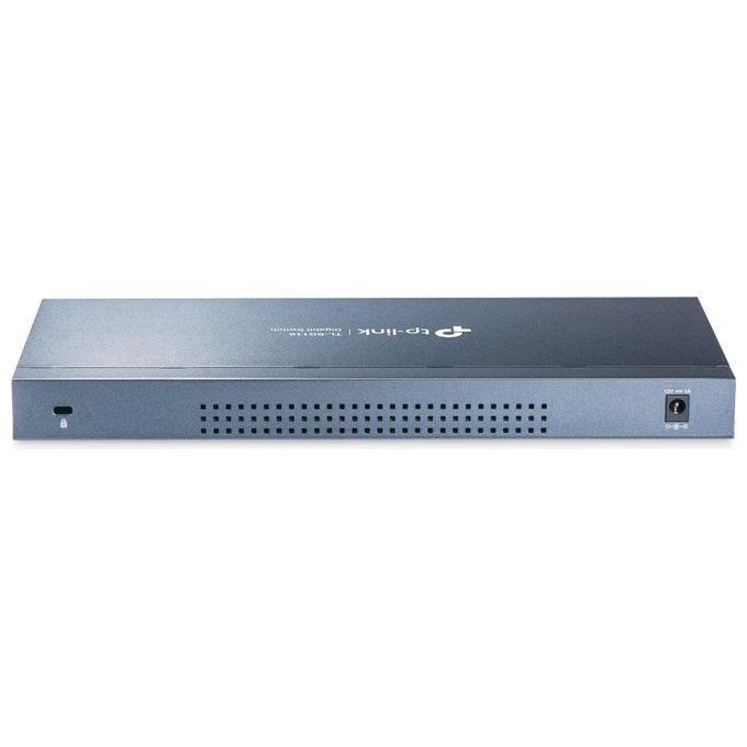 Tp-Link TL-SG116 Switch 16 Porte Gigabit Rj45 Desktop Steel Case