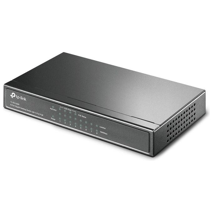 TP-LINK Switch 8 Porte Gigabit 4 Porte Poe