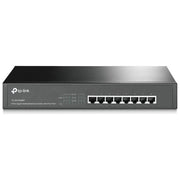 Tp-link Switch 8 Porte Gigabit PoE Non Gestito Gigabit Ethernet 10-100-1000 Nero Supporto Power over Ethernet