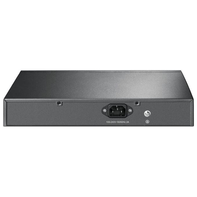 Tp-link Switch 8 Porte Gigabit PoE Non Gestito Gigabit Ethernet 10-100-1000 Nero Supporto Power over Ethernet